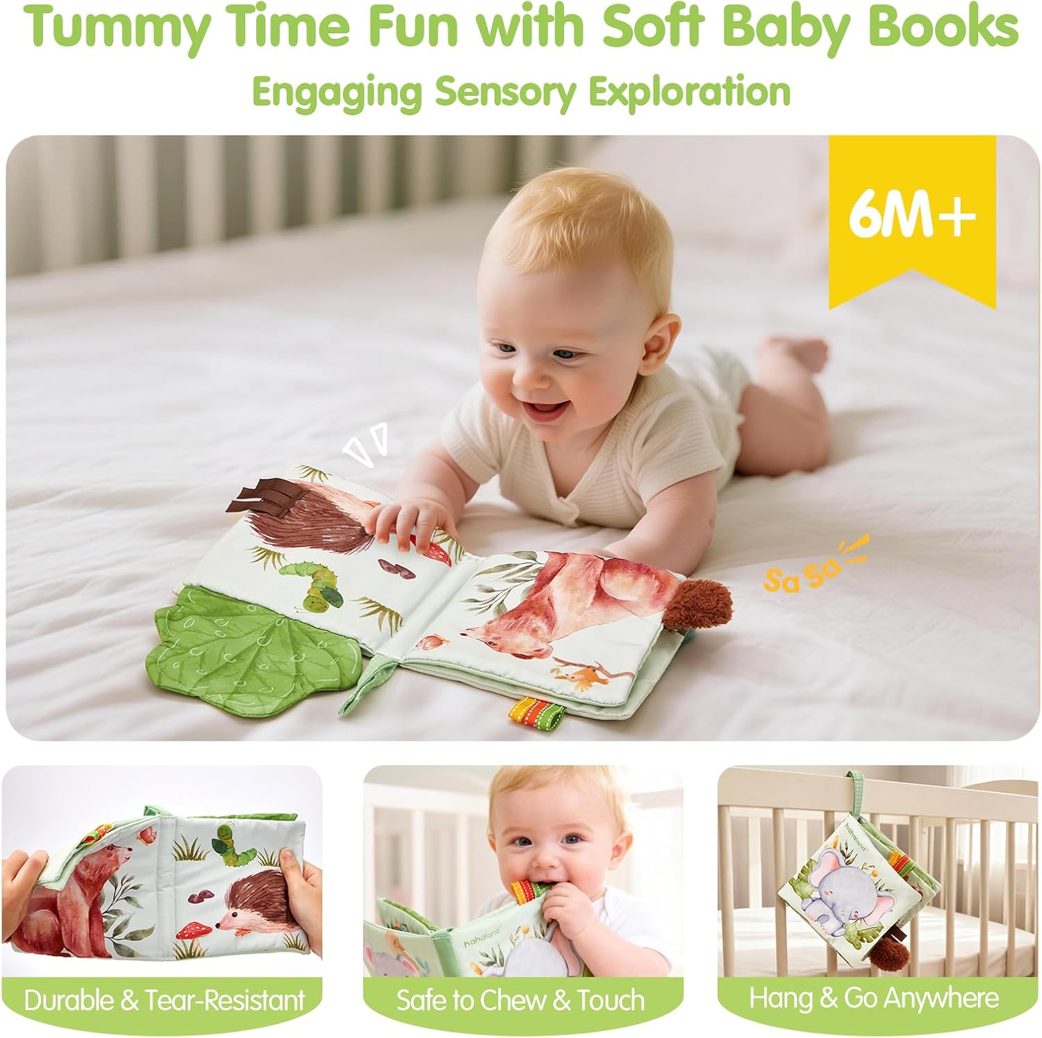 hahaland 9-Piece Baby Gift, Baby Gifts for Birth Girl Boy – Bild 3