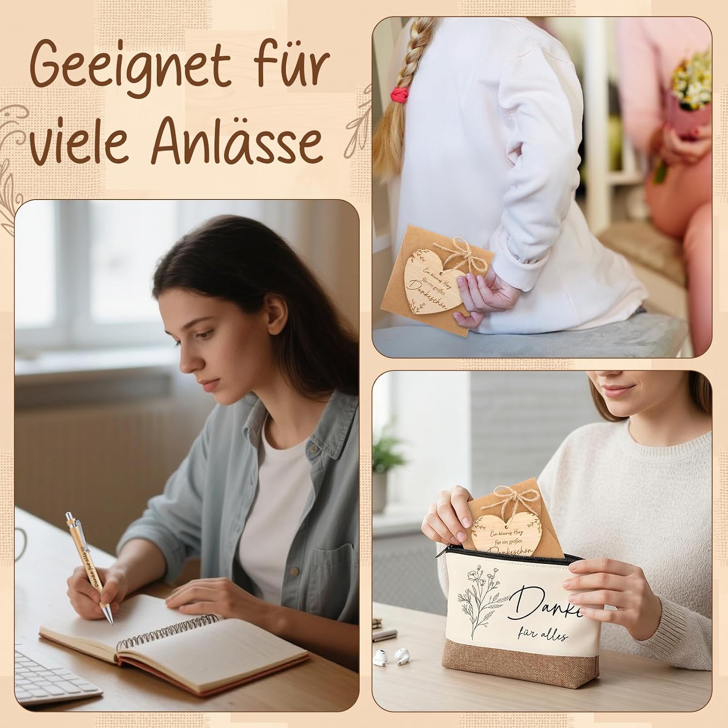 Nezyo 6 Sets Thank You Gifts for Colleague Teacher Employee Team – Bild 5