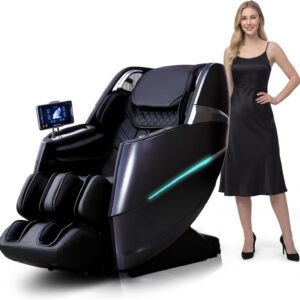 HealthRelife 2026 Business Class 4D Massage Chair DIY Programs Black