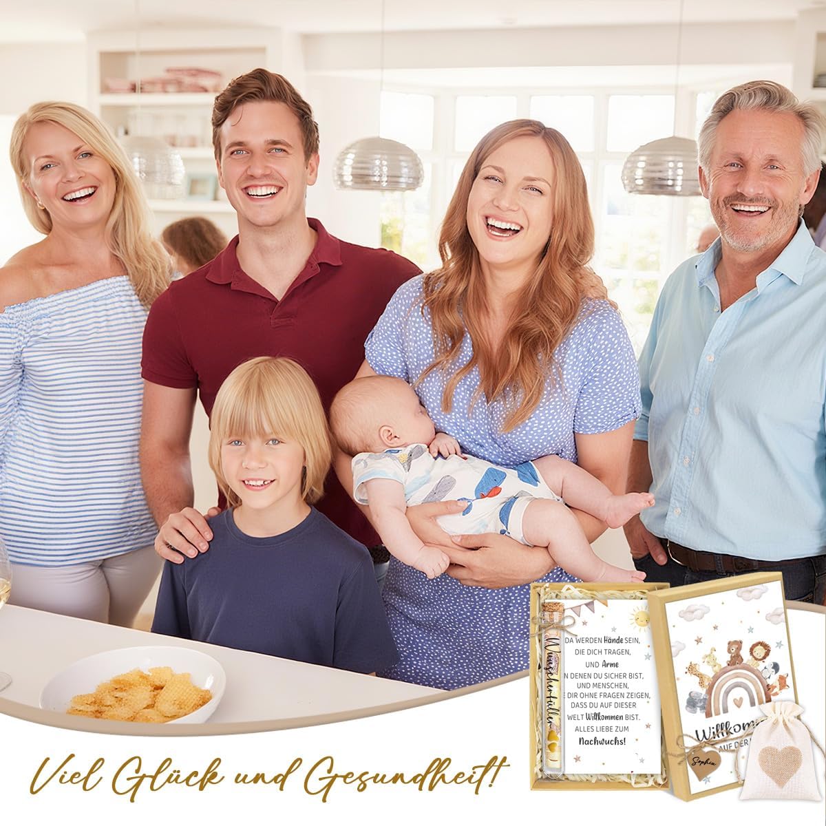 Gifts for Birth Girl & Boy, Card Birth Money Gift Box – Bild 4
