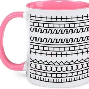 Sarcastic Office Mug with Hidden Message, 350 ml Premium Ceramic Coffee Mug, Funny Surprise Motif Mug Gift for Colleagues, Coffee Lovers