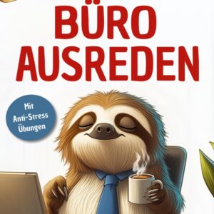 Die besten Büro-Ausreden: Das lustige Handbuch für entspanntes Arbeiten – oder Nichtstun! | Ideales Geschenk für Kollegen