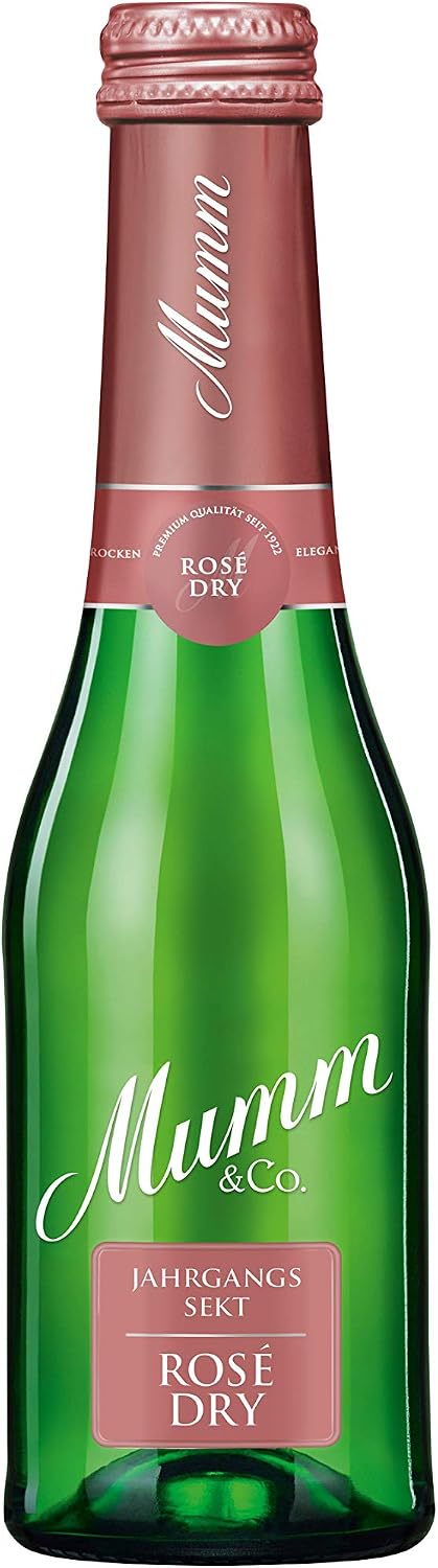 Mumm Mini Rosé Dry Vintage Sparkling Wine 12 x 0.2 L (12 x 0.2 L Rose) – Bild 2