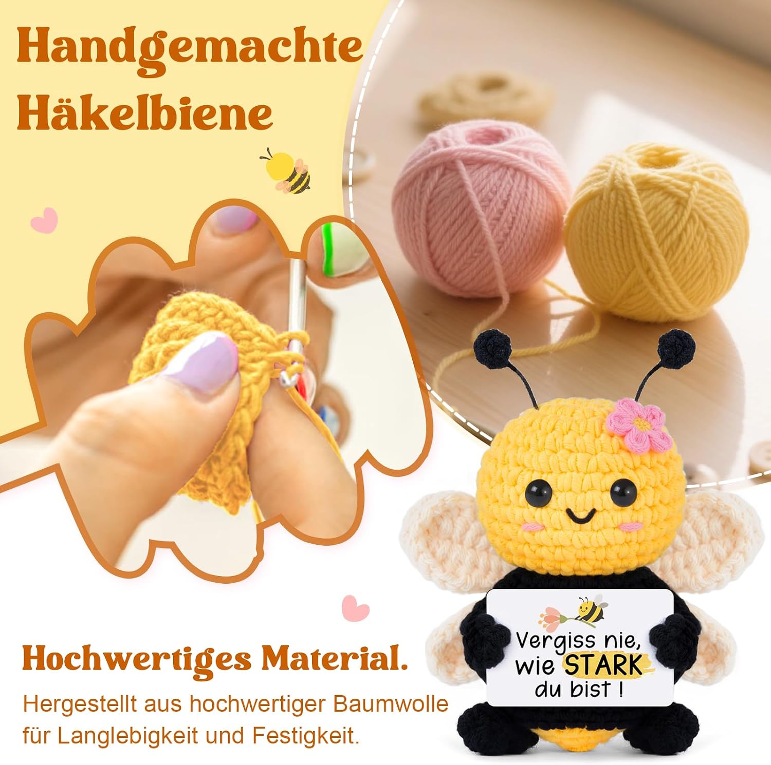 Gleevara Birthday Gift for Women, Bee Lucky Charm Gifts – Bild 5