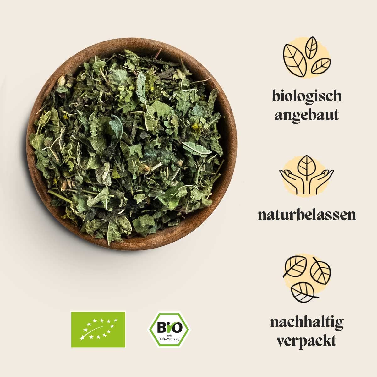 teegeschwister Mamas Auszeit Organic Tea with Women's Mantle Herb, Rooibos & Elderflower Gift Idea for Mum Birthday and Christmas Mother's Day Gift 70 g – Bild 3