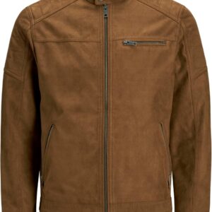 Jack & Jones Men’s Faux Leather Jacket