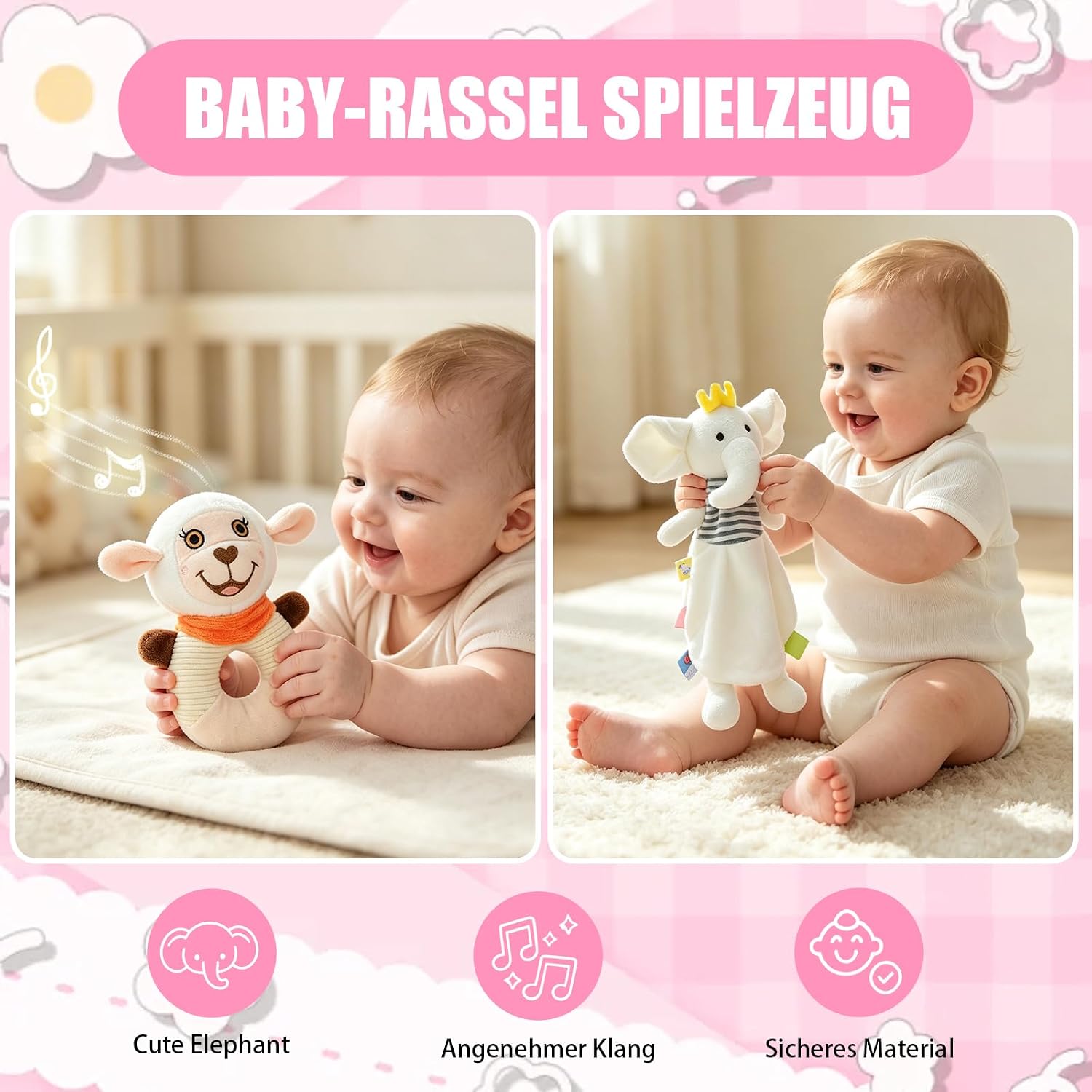 Baby Gift Girl Birth 11-Piece Newborn Gift Baby Gifts – Bild 4