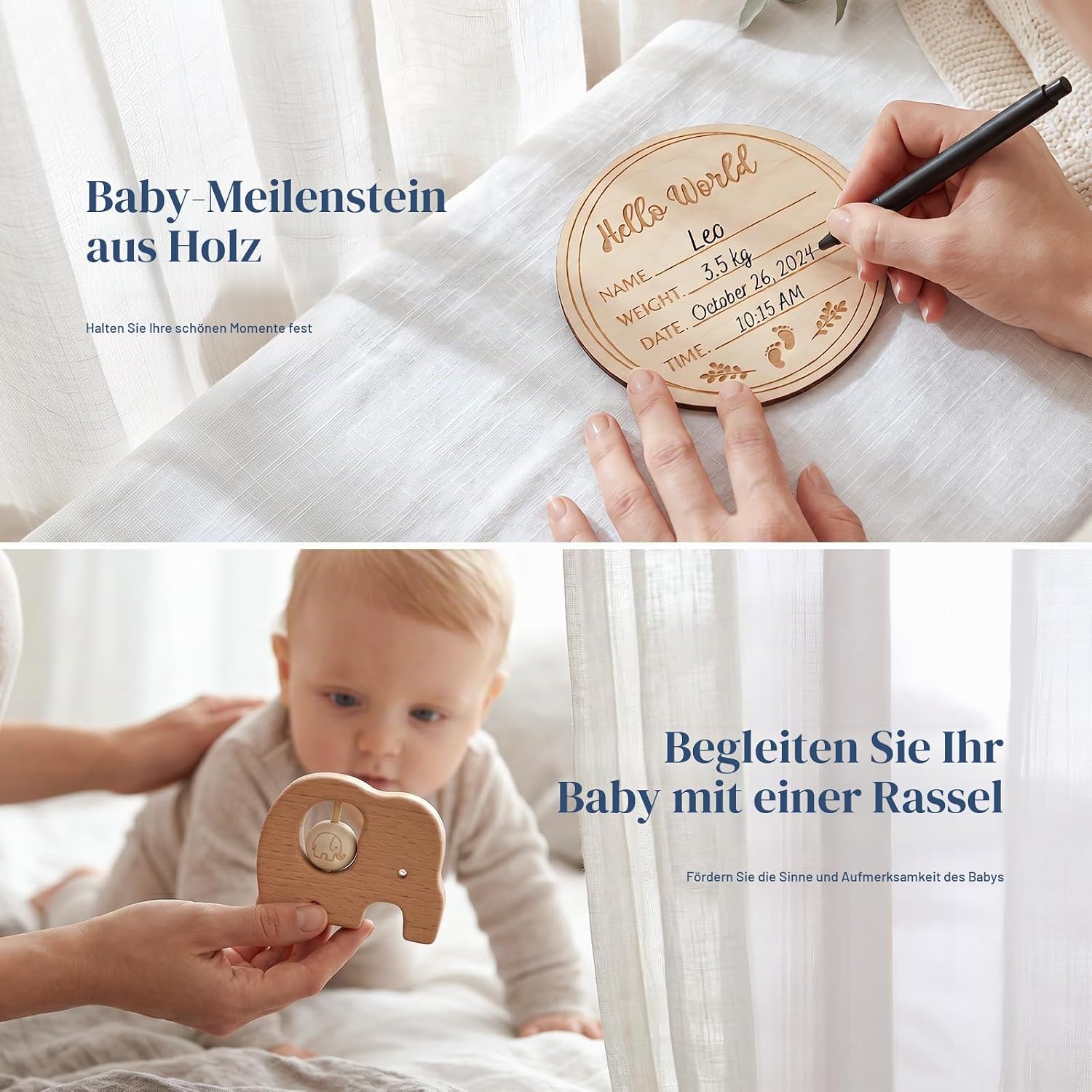 Baby Gift Boys, Newborn Baby Gifts for Birth Gift Box – Bild 5