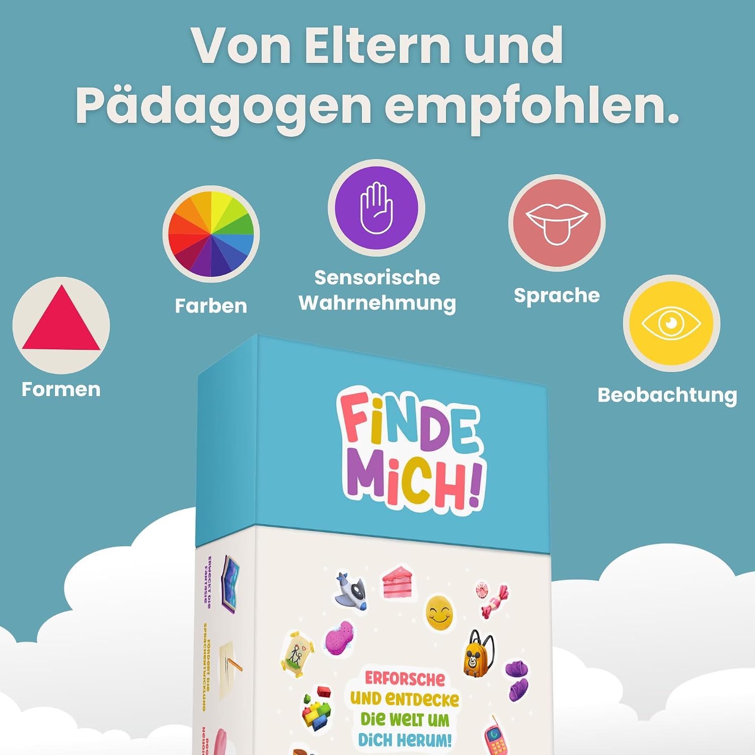 Oh Happy Games - Find Me At Home - Search and Find Game for Children from 2 to 7 Years - 56 Cards and 3 Game Modes - Observation Game and Educational Game for Indoor without Screen – Bild 5