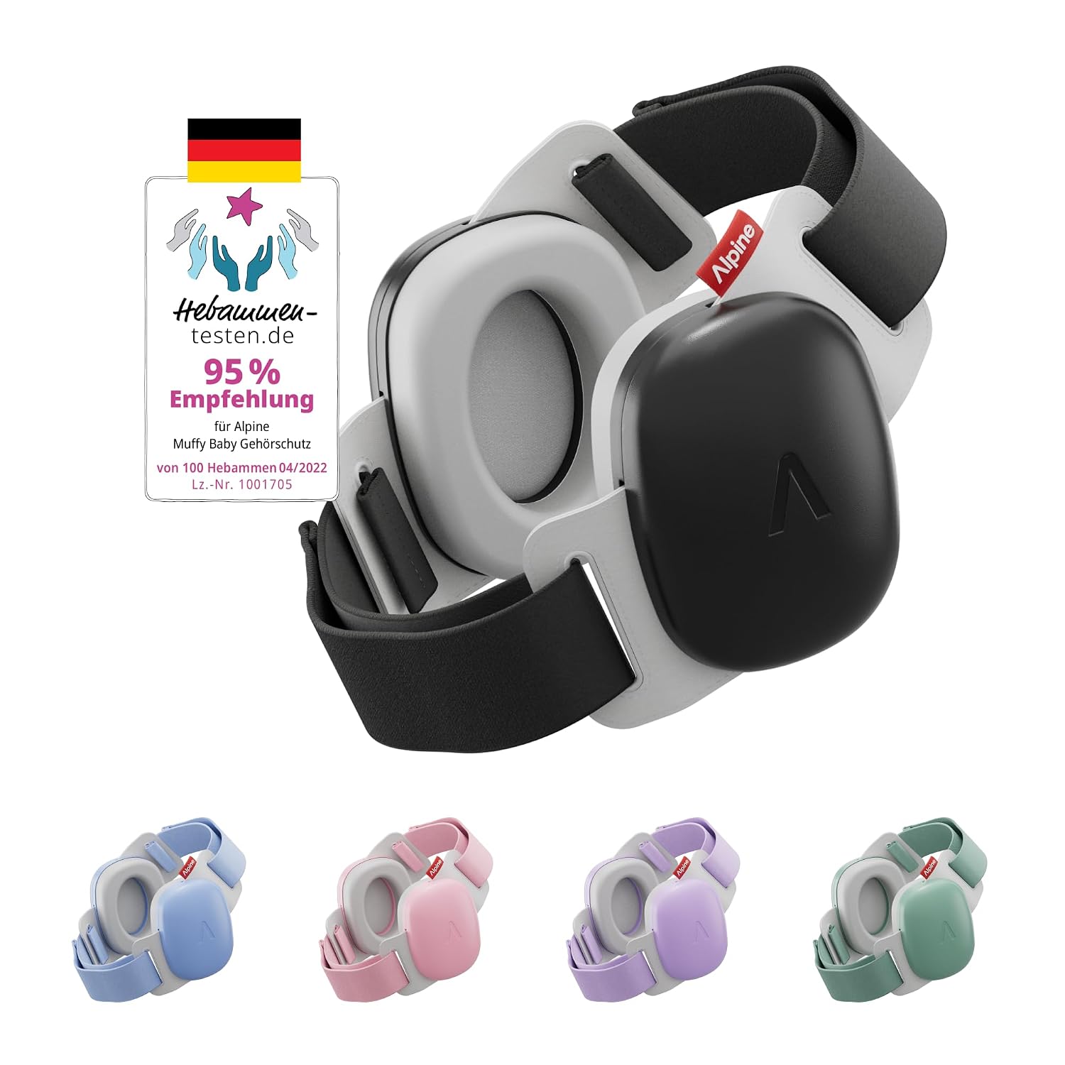 Alpine Muffy Baby Comfort Hearing Protection Headphones 24 dB up to 5 Years