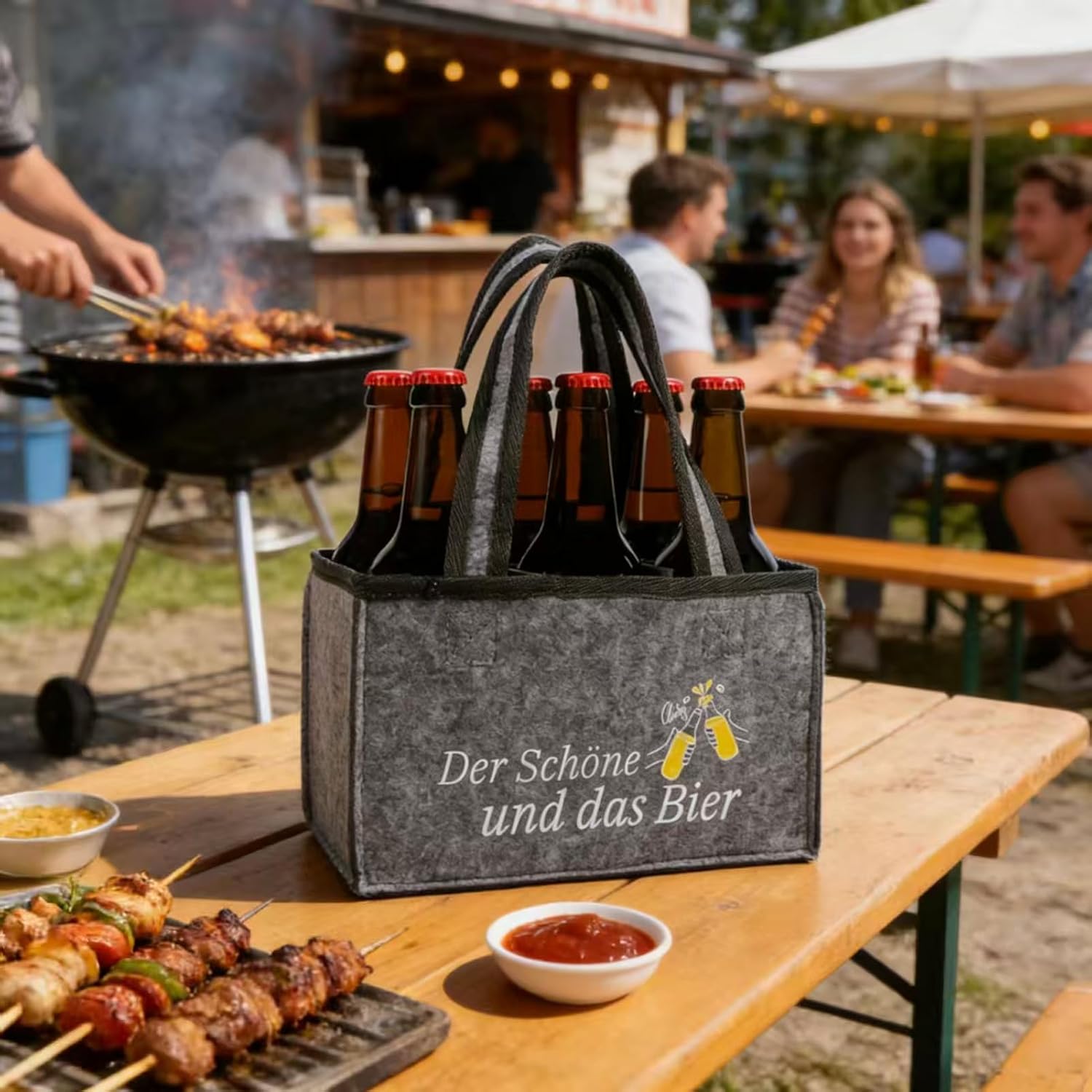 Men's Handbag, Beer Gift, Birthday Gift for Men, Men Gifts – Bild 4