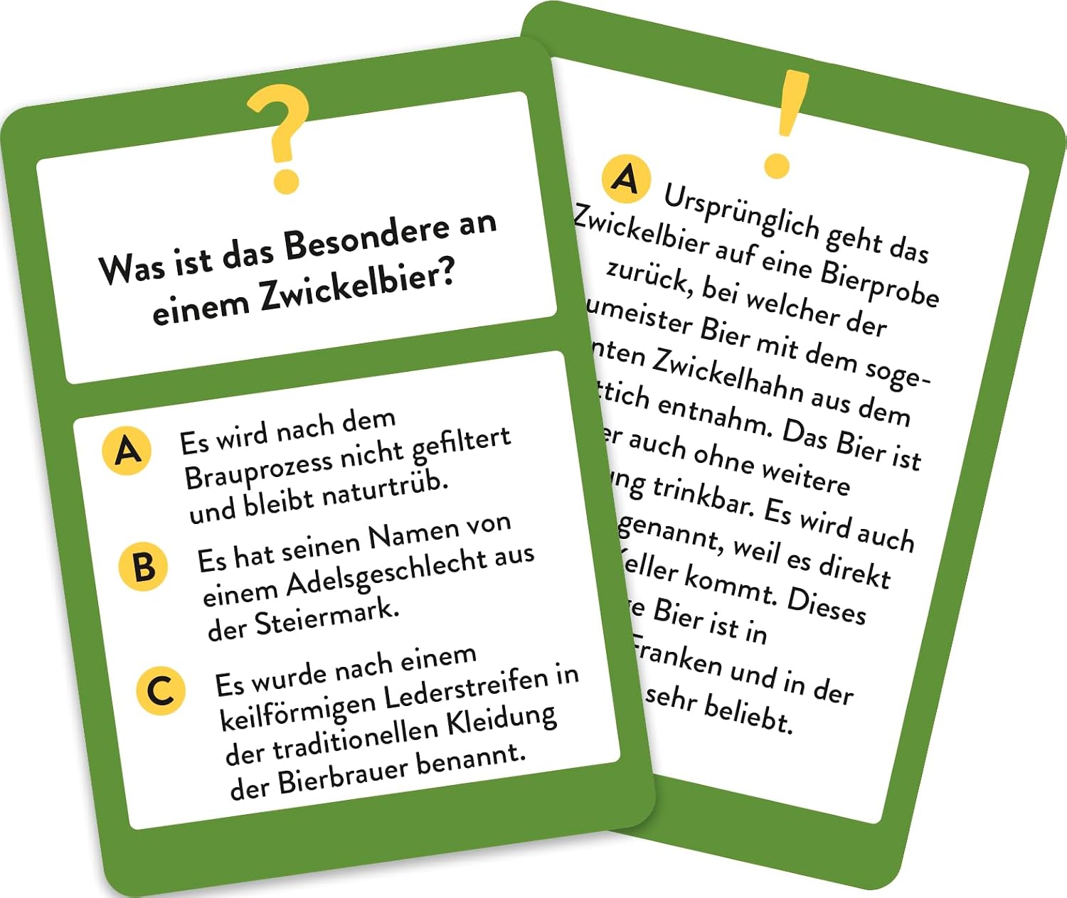Beer knowledge quiz: 50 exciting and curious questions for beer lovers, party game and original gift for beer fans, rate quiz in playing card format – Bild 6