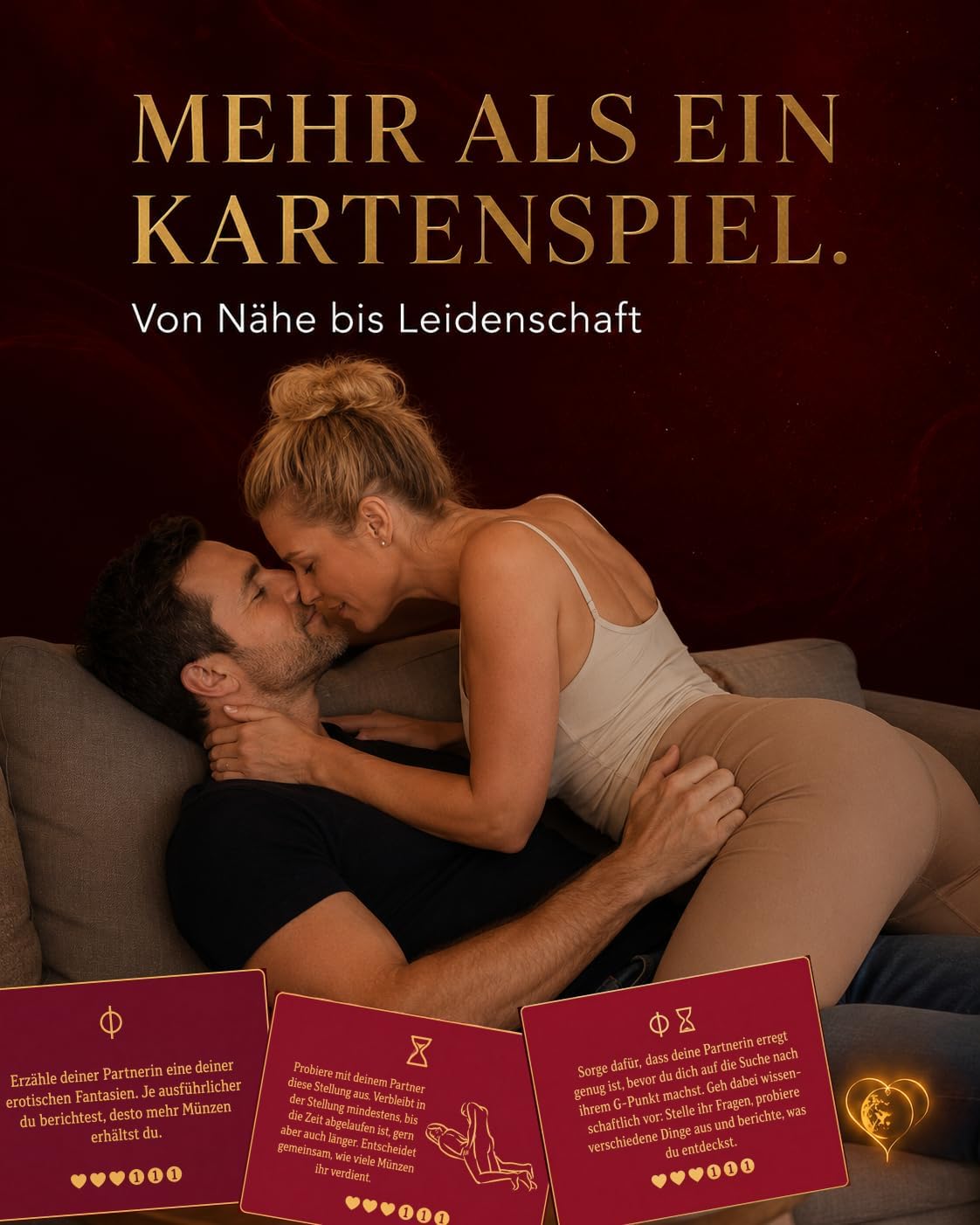 Premium Couple Game from 18 | Board Game for More Closeness, Lust & Passion – Bild 6