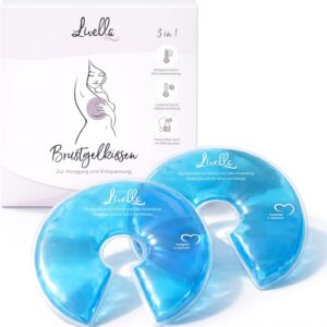 Livella Breast Gel Pillow Breastfeeding – Cooling, Warming, for Breast