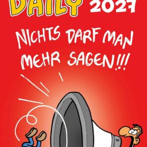 happens Daily! - Tagesabreißkalender 2027: 1 Tag 1 Seite, Kalender im Hochformat zum Aufstellen | Tischkalender mit täglich neuen Ruthe-Cartoons