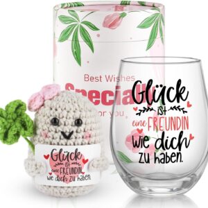Gift for best friend, best friend gifts, gifts for women, birthday gifts, positive potato with lucky charm for thank you