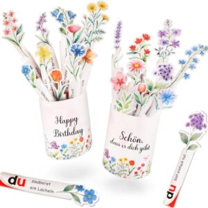 Giftota Birthday Gift – Duplo Sticker Set (20 Banderoles + 2 Box Stickers) Personalised – DIY Gift, Party Decoration, Creative Surprise for Legal Years, Friends, Family – Without Chocolate