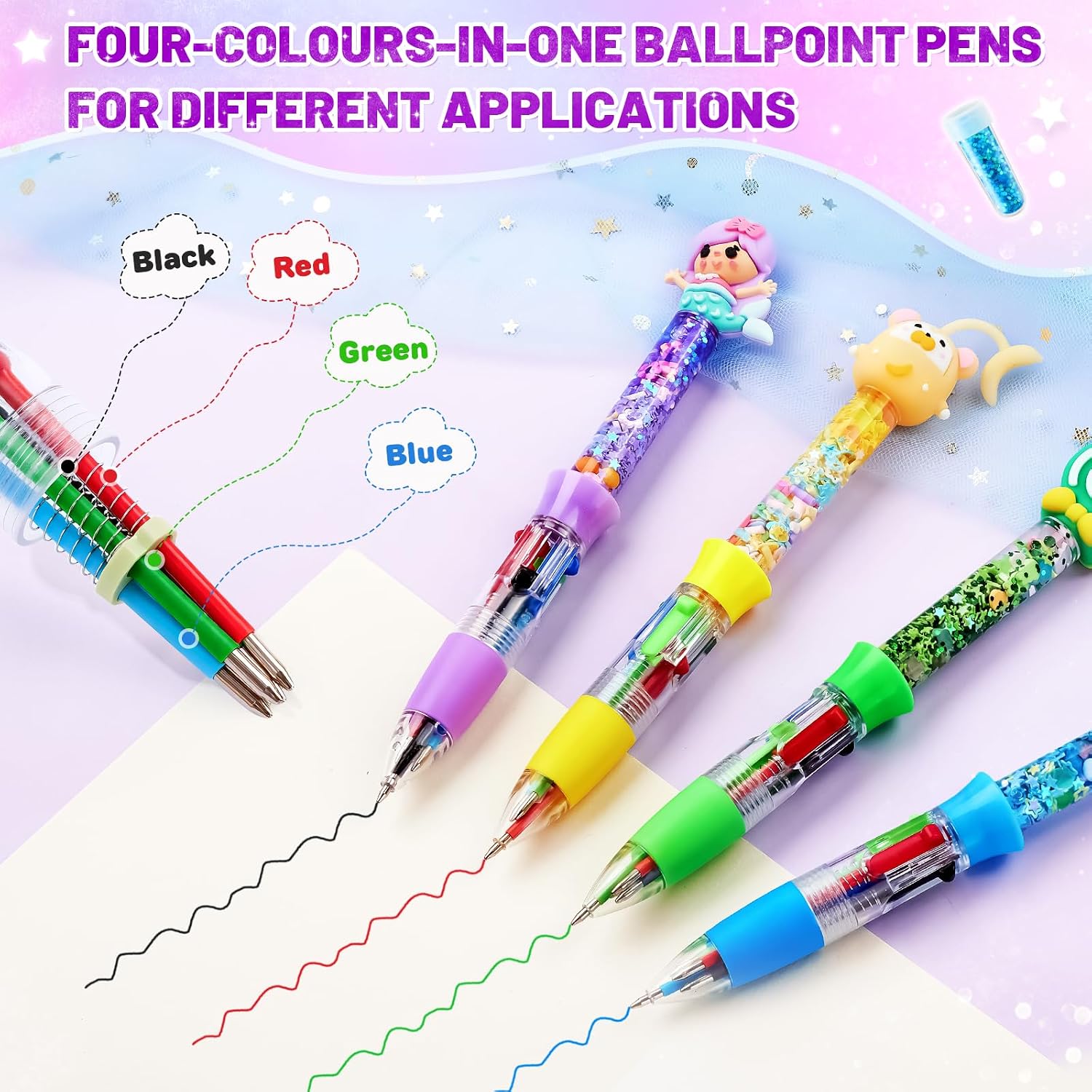 Make Your Own Pens Set Children, 20 Pieces Personalised Craft Set – Bild 5