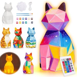 Craft Set Children from 6 8 Years Craft Gift Girls Young Cat Night Light