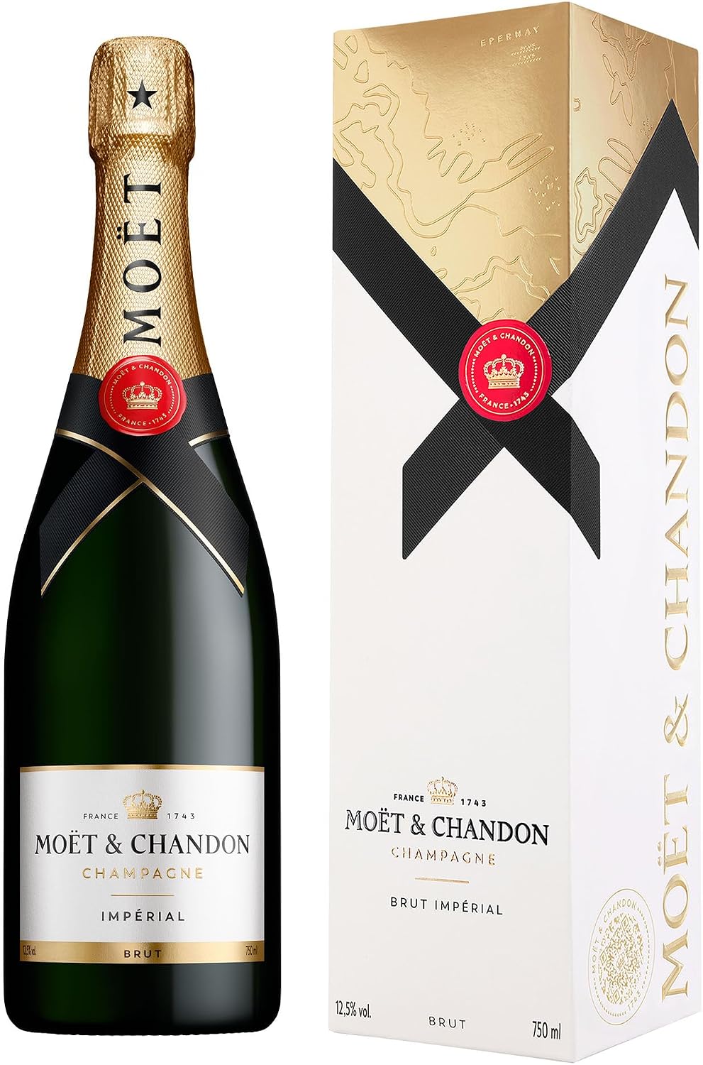 Moët & Chandon Impérial Brut Champagne 75cl in Gift Box
