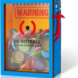 Funny Bottle Opener Emergency Box with Hammer