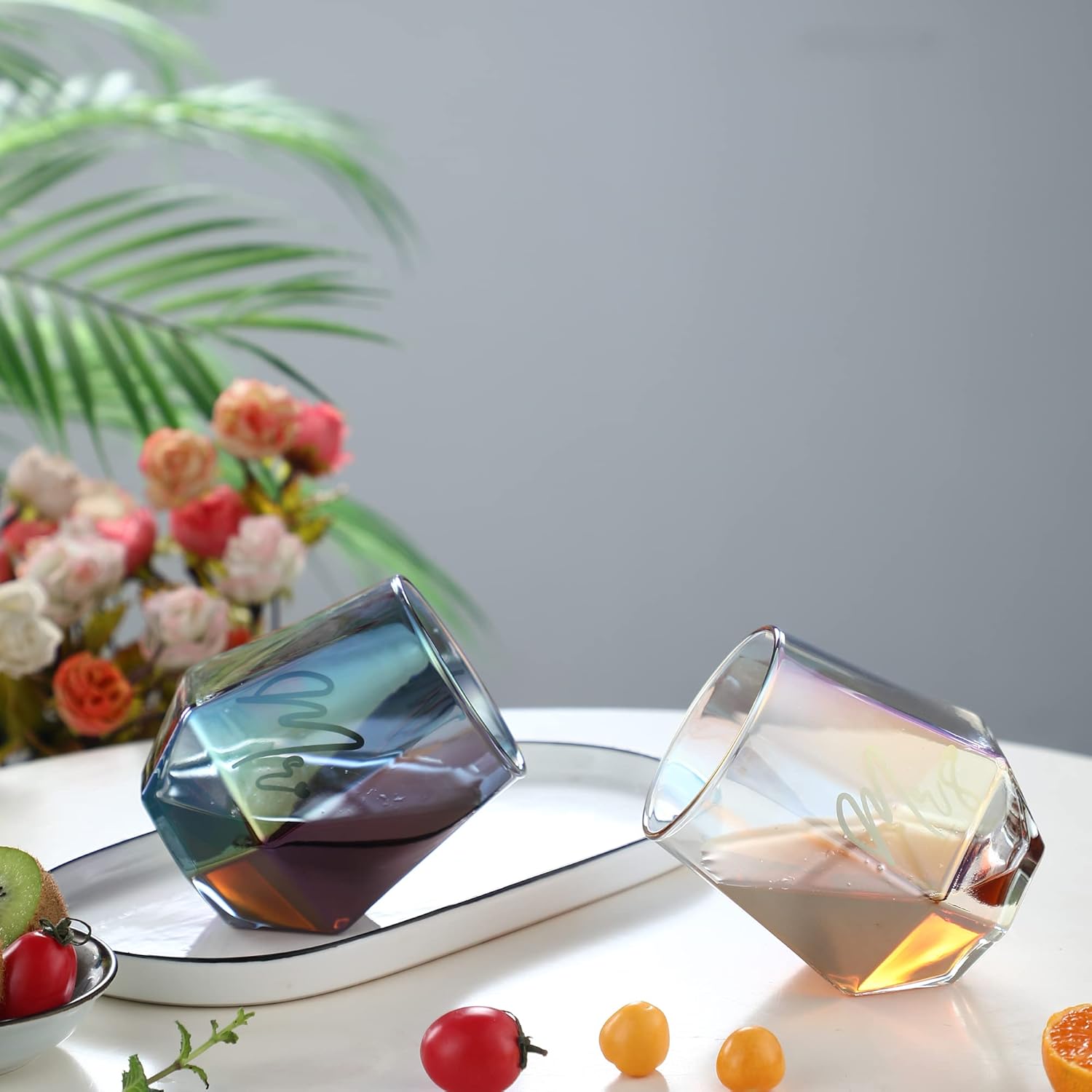 BigNoseDeer Mr and Mrs Pair of Glasses, Wine Glass Cup Set, Wedding Mug for Bride and Groom, Wine Glasses Gifts for Couple Anniversary, Gifts for Bridal Shower, Engagement, Christmas, Valentine's Day – Bild 7