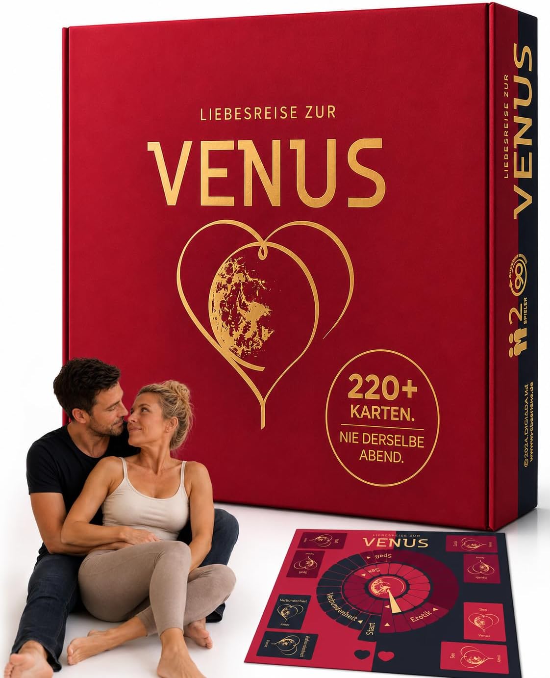 Premium Couple Game from 18 | Board Game for More Closeness, Lust & Passion