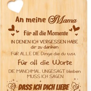 Gifts for Mum, Bamboo Chopping Board, Mum Gifts, Birthday