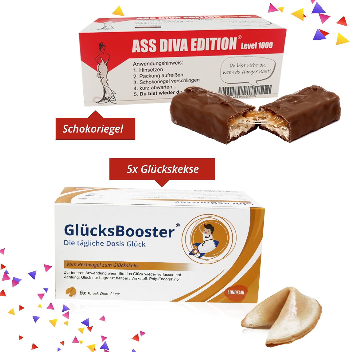 Longfair Birthday Gift - All First Aid Set Gift Box, Funny Food Gift Basket, The Original, Joke Item for Birthday – Bild 5