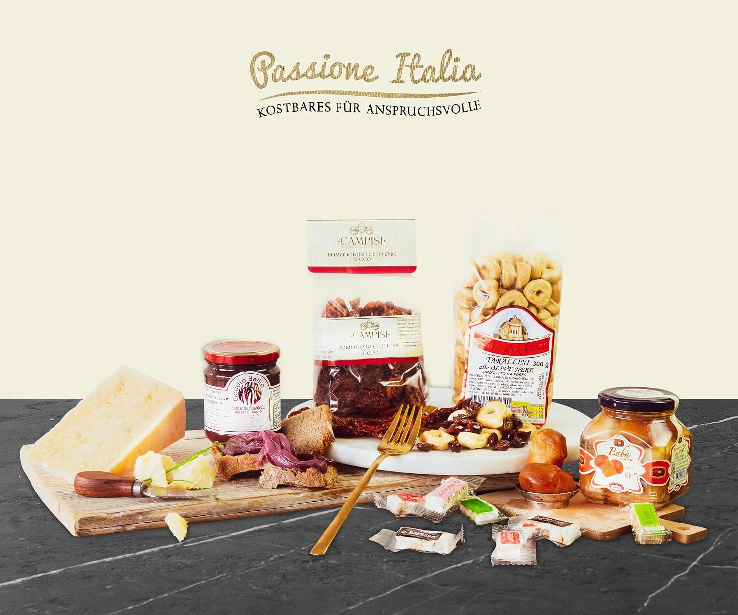 Delikatessen Dolce & Salato Gift Basket with Selected Italian Specialities Delicatessen – Bild 2