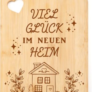Welsky Housewarming Gifts Home, Housewarming Gift Bamboo Chopping Board