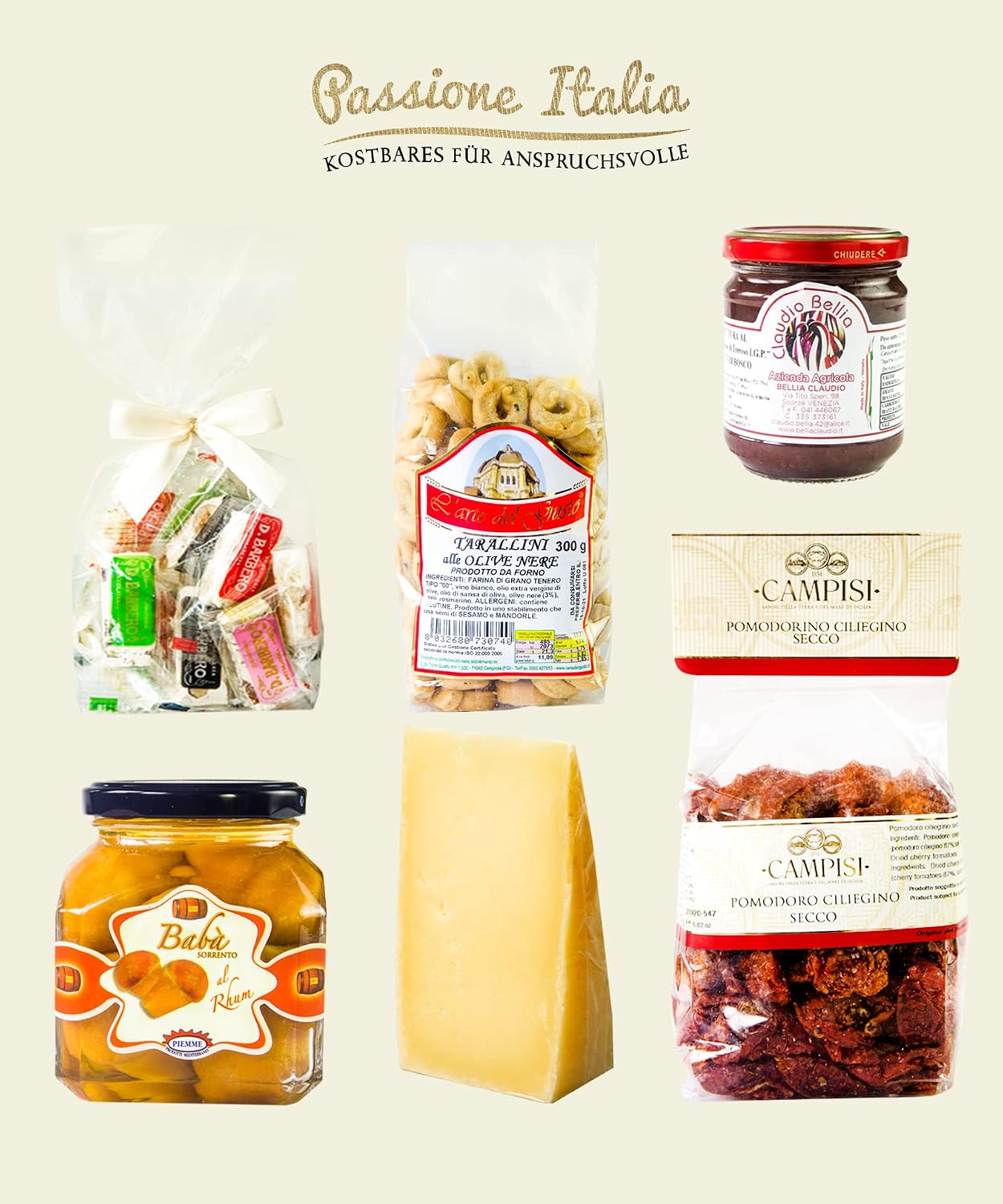 Delikatessen Dolce & Salato Gift Basket with Selected Italian Specialities Delicatessen – Bild 3