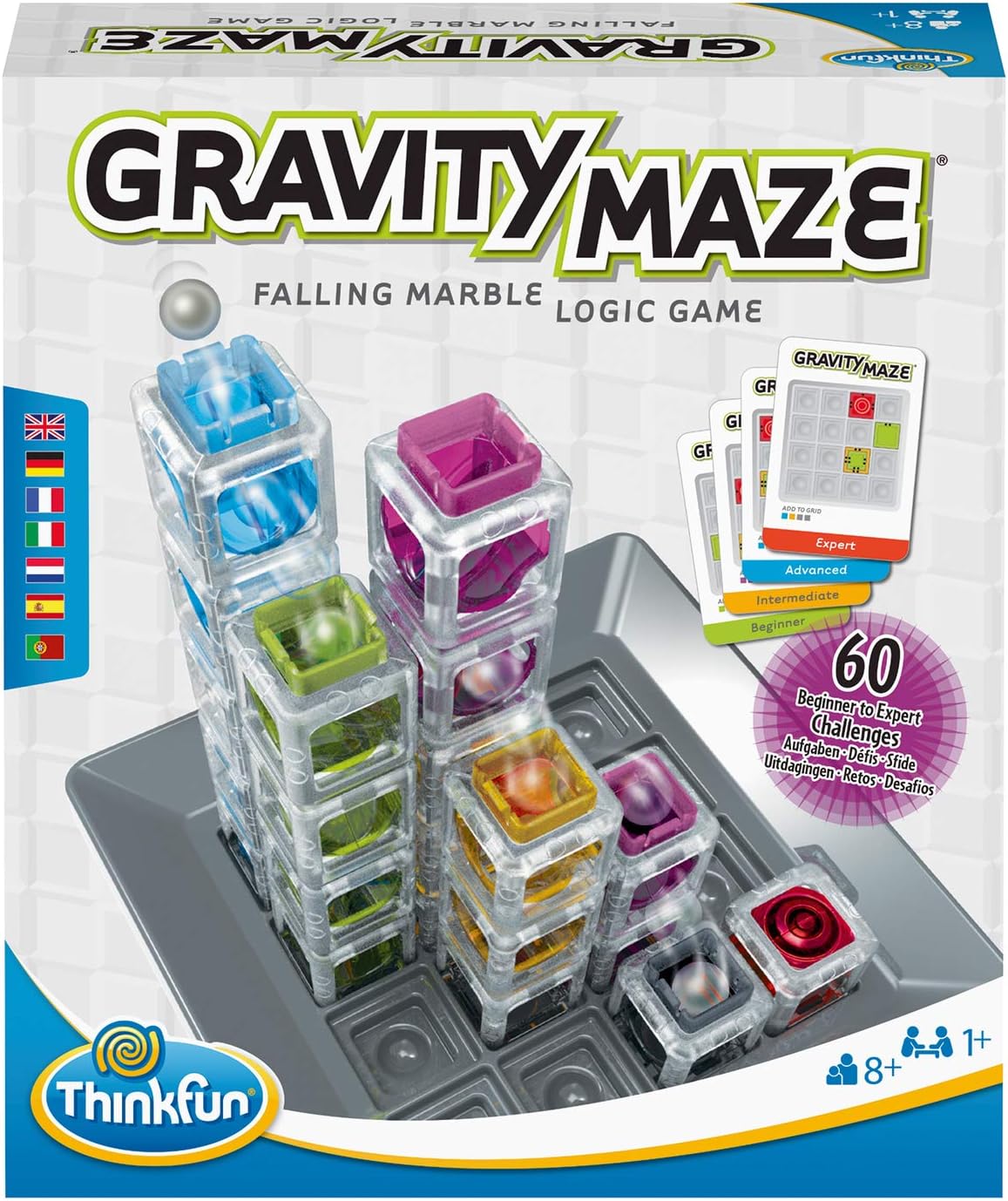 ThinkFun - 76433 - Gravity Maze - the exciting ball maze for girls and boys from 8 years, brain training with a marble run in updated packaging design. – Bild 2