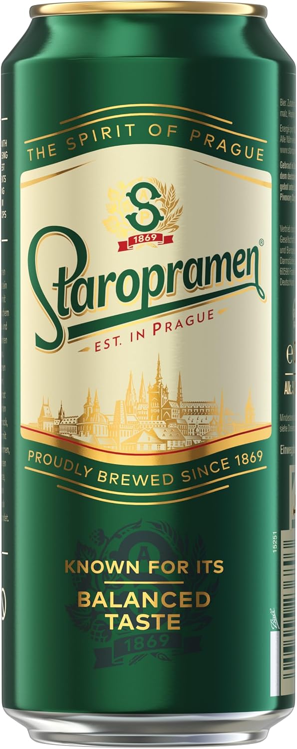 Staropramen Premium Storage Disposable 24 x 0.50 L Tin – Bild 4