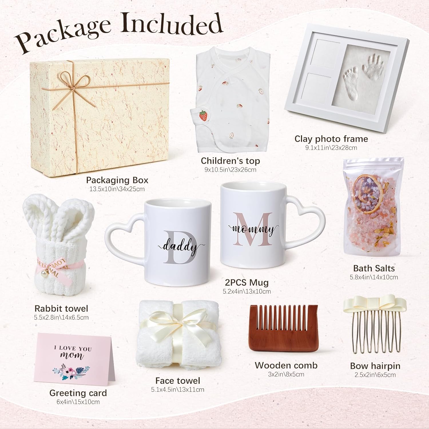 Newborn Gifts for Pregnant Women Baby Gift Boys Girls – Bild 2