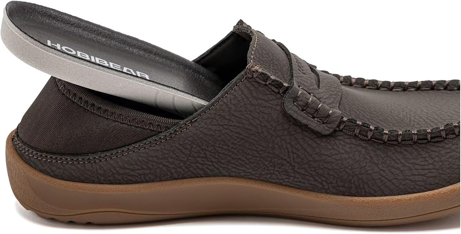 HOBIBEAR Women's Leather Mary Jane Flats, Wide Toe Box & Barefoot Shoes, Wide Comfort Shoes – Bild 3