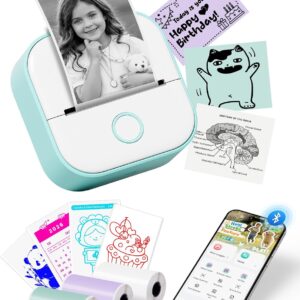 Mini Printer T02 Mini Printer for Smartphone Photo Printer Mini Thermal