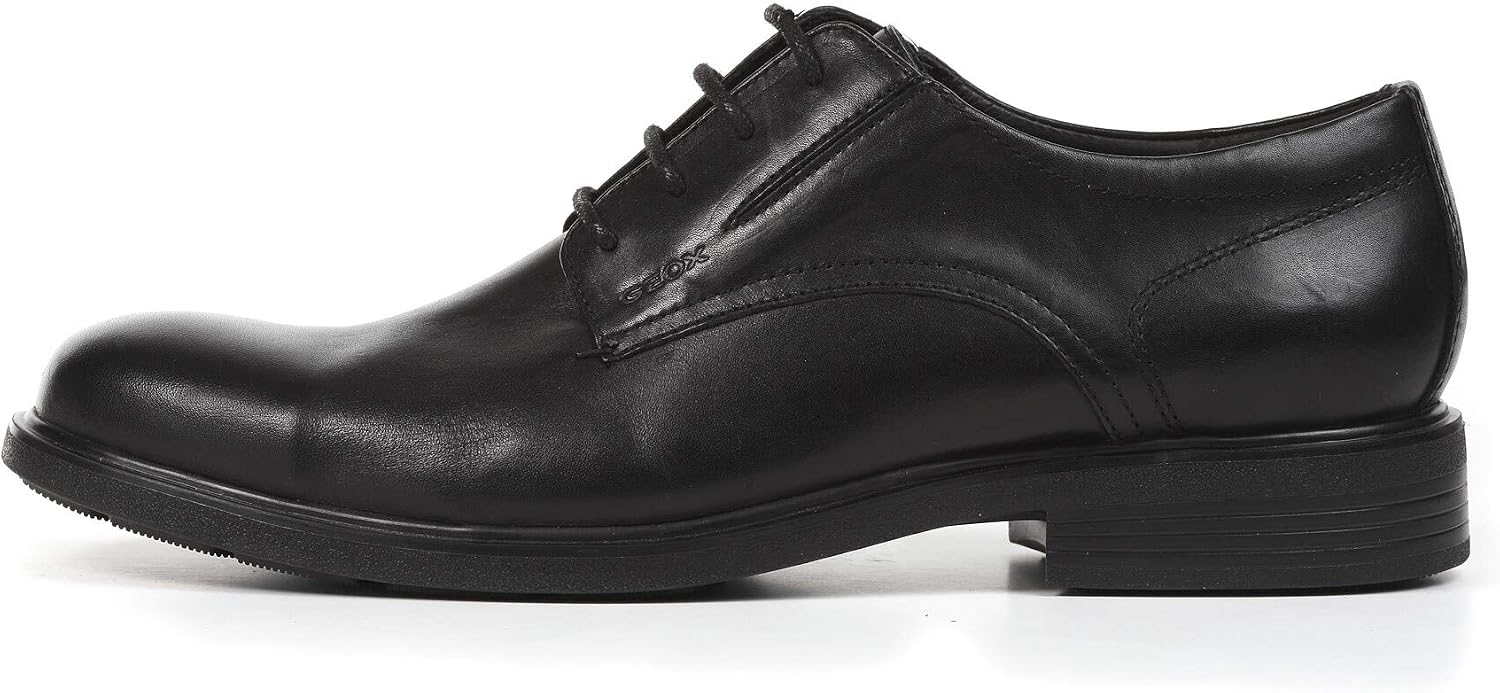 Geox Men's Jr Federico Derby, black