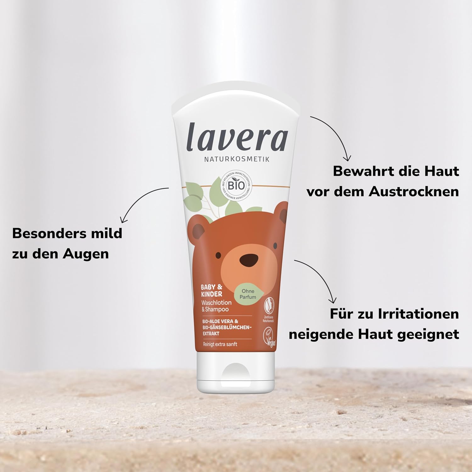 Lavera Baby & Children's Wash Lotion & Shampoo 200 ml – Bild 3