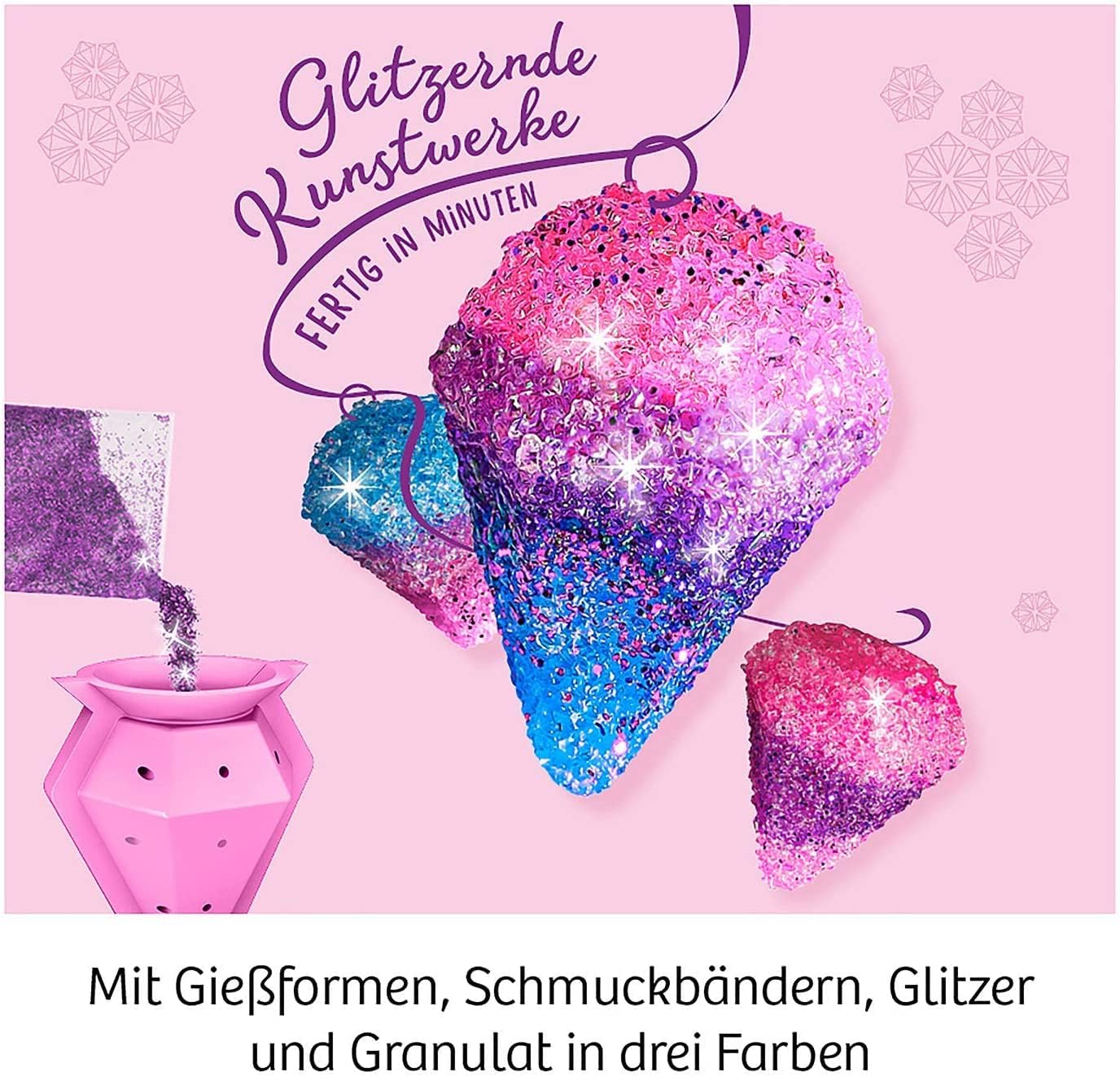 Kosmos Glitter Diamonds Experiment Kit for Children Aged 8-12 Years – Bild 4