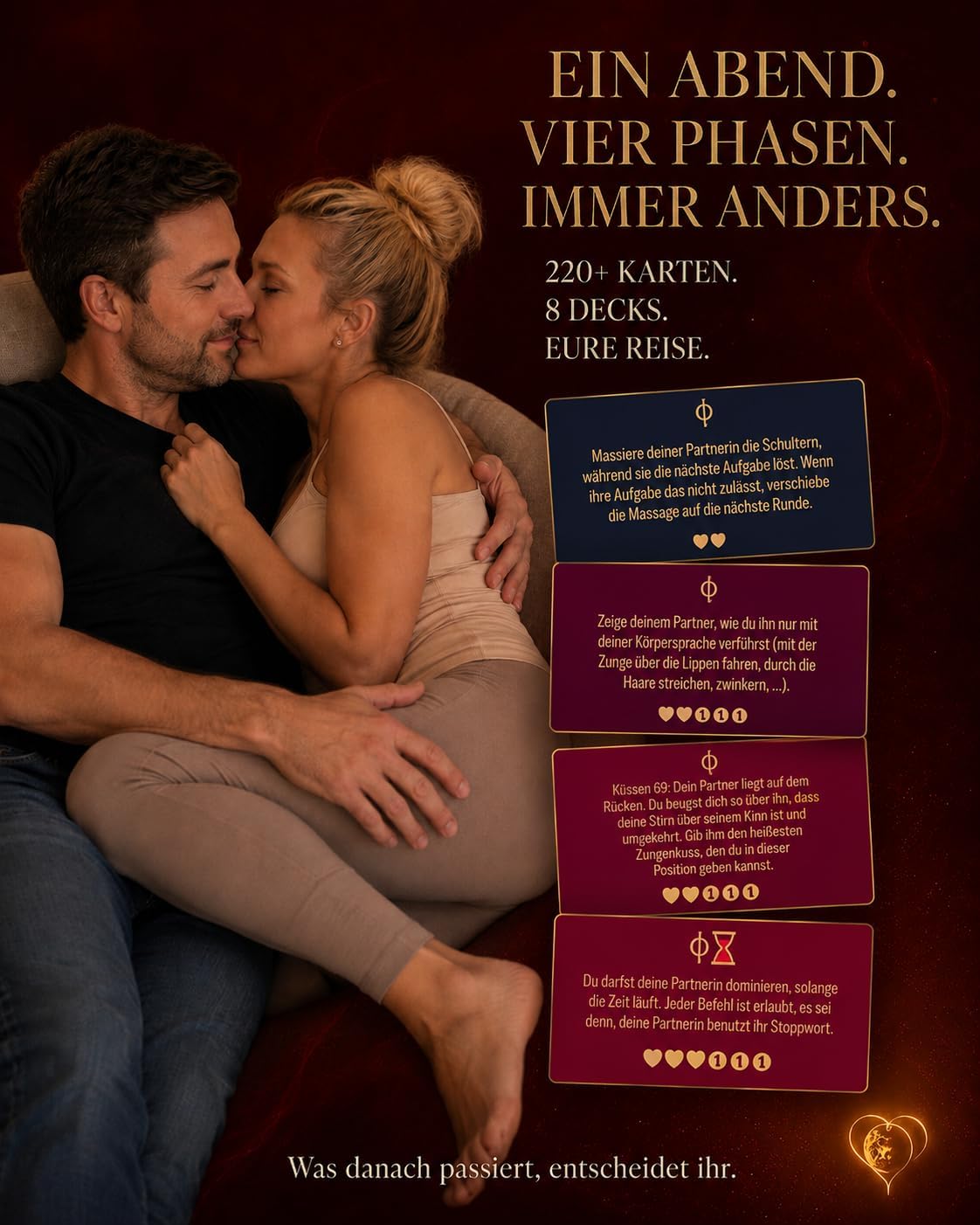 Premium Couple Game from 18 | Board Game for More Closeness, Lust & Passion – Bild 5