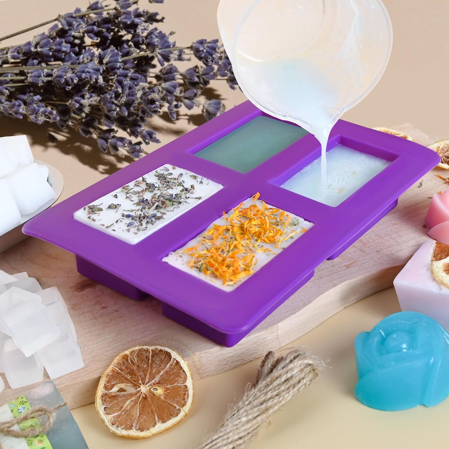 Vezerd Soap Making Yourself, Creative Craft Set Adult DIY Set – Bild 7