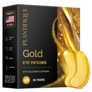 PLANTIFIQUE 20 Pairs Eye Pads Against Dark Circles and Bags