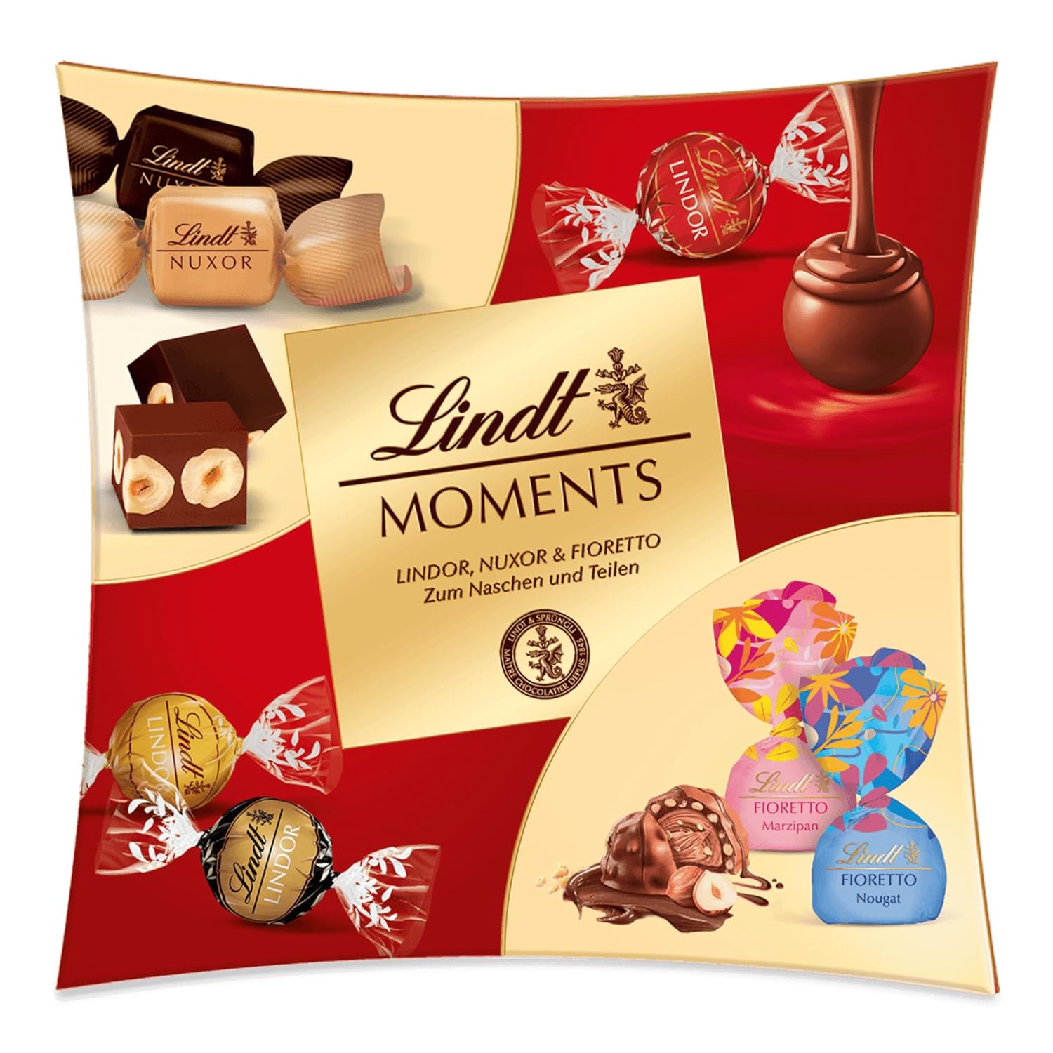 Lindt Chocolate Moments Mix, 223 g Box, Gift