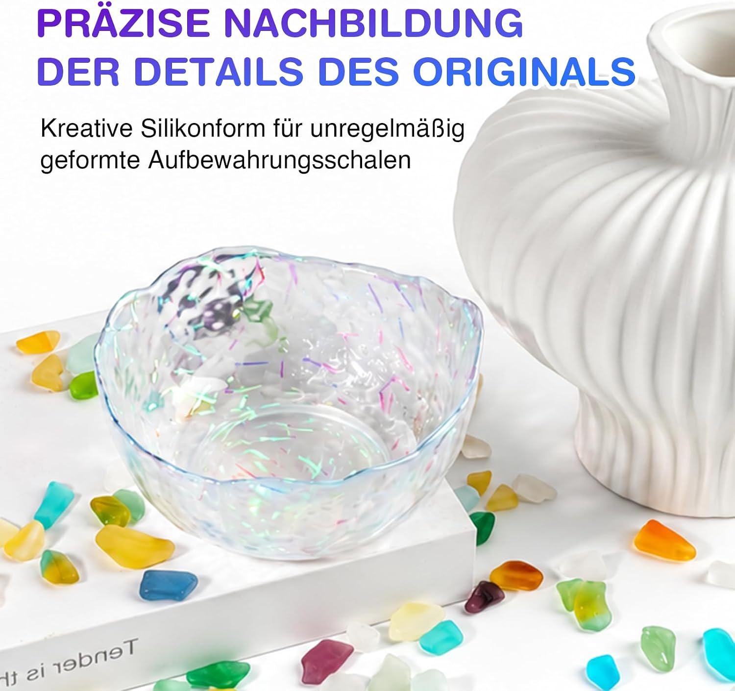 Silicone Mould for Epoxy Resin, Plaster and Concrete – Bild 4