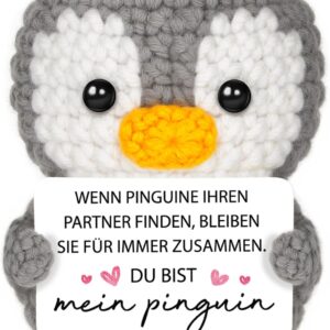 Gleevara Anniversary Gift for Him Her Penguin I Love You Gift