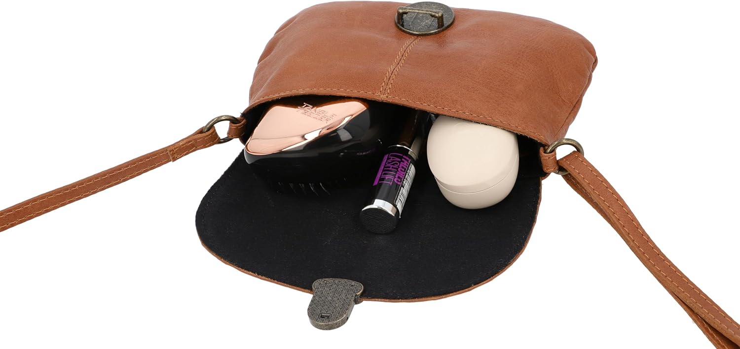 Gusti Rona Leather Shoulder Bag Leisure Bag Small Bag Shoulder Bag Women's Leather Vintage Leather – Bild 9