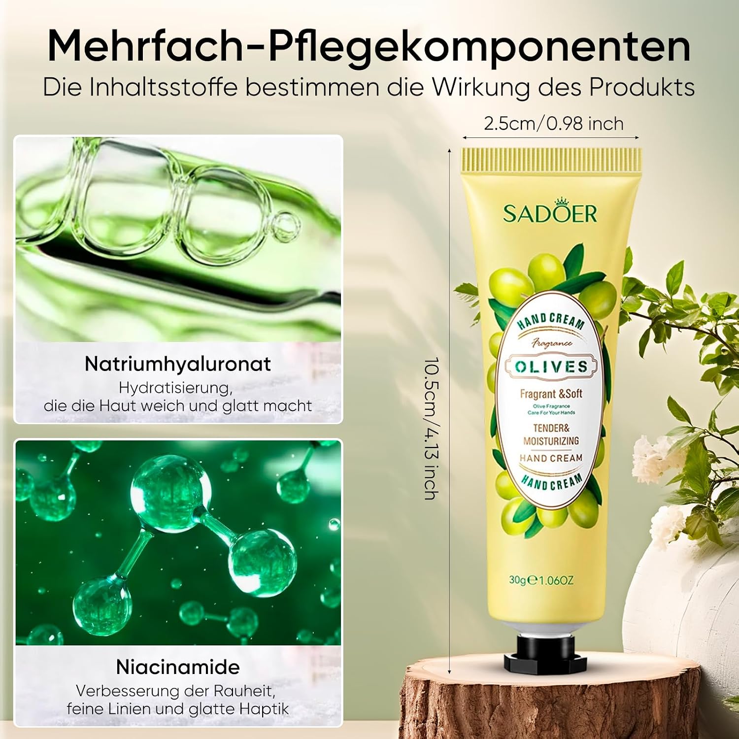 30-Piece Hand Cream Set Mother's Day Gifts for Mum - 10 Fragrances Hand Care with Greeting Cards & Bag - Gifts for Mother's Day & Best Mum Set Women Thank You Package – Bild 2