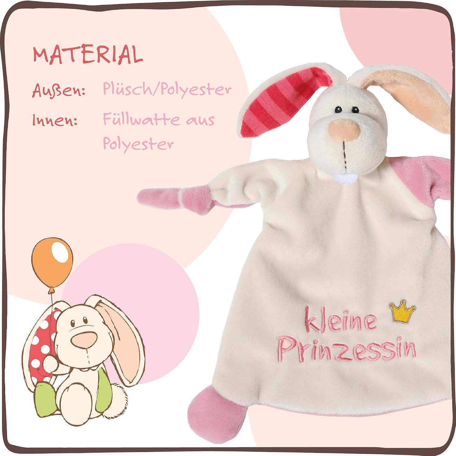 Nici Cuddly Blanket Little Princess pastel-coloured – Bild 4