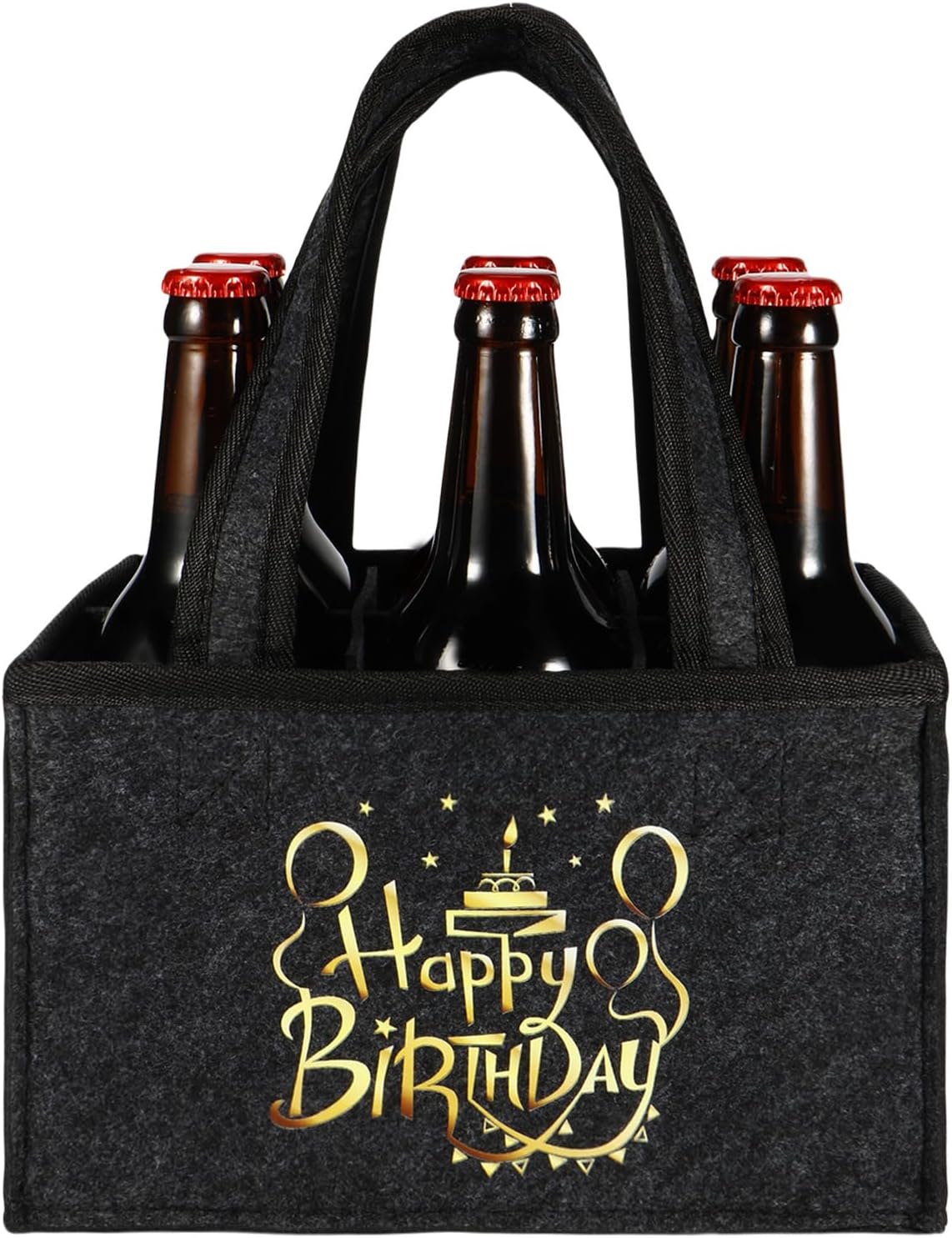 Birthday Gift for Men, Men's Handbag Beer Gifts Birthday, Men's Gifts for Birthday, Bottle Bag 6 Bottles, Beer Gifts, Funny Gifts for Men